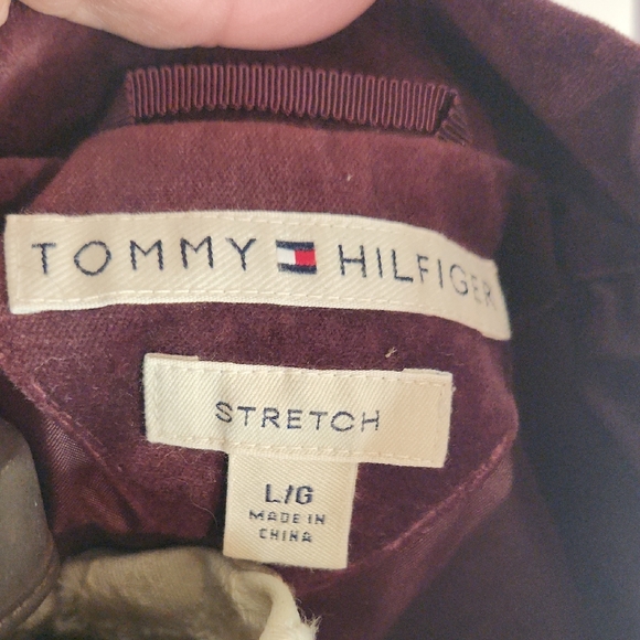 Tommy Hilfiger Women's Dark Red Blazer - Picture 3 of 5